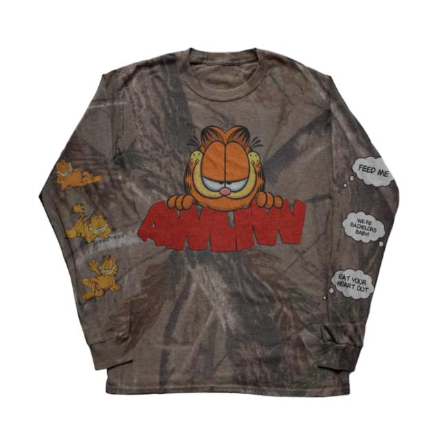 Garfield Awlivv Camo T Shirt