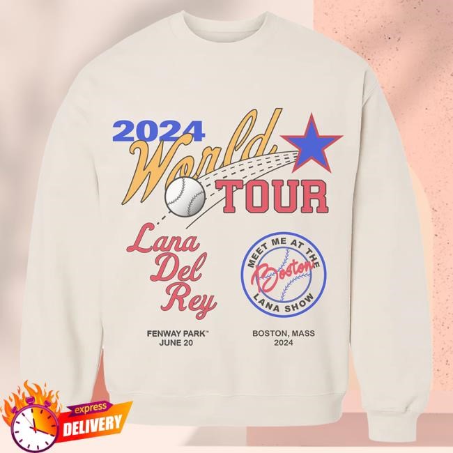 Official Lana Del Rey Merch Store World Tour Crew neck Lana Del Rey Clothing Apparel Shop LanaDelRey