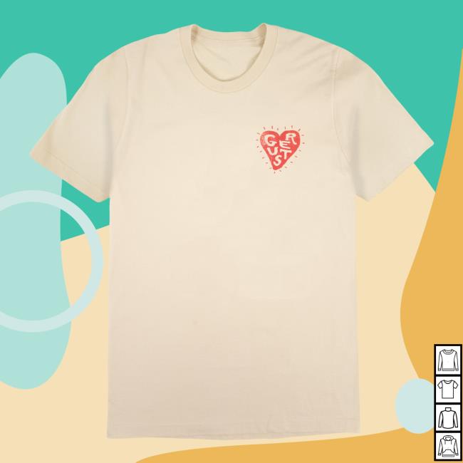 Official Guster Merch Store Shop Guster Heart Tshirt