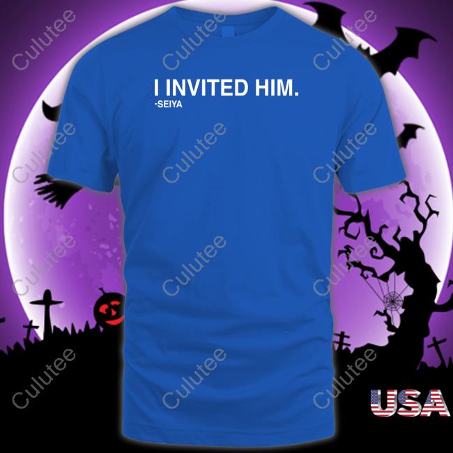 Obvious Shirts I Invited Him Seiya Sweatshirt David Kaplan