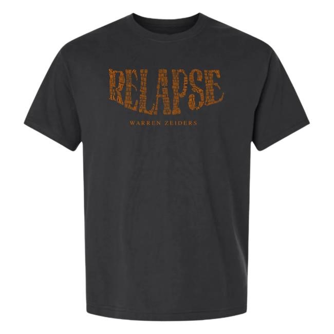Official Warren Zeiders Merch Store Warren Zeiders "Relapse" Bella + Canvas Tshirt