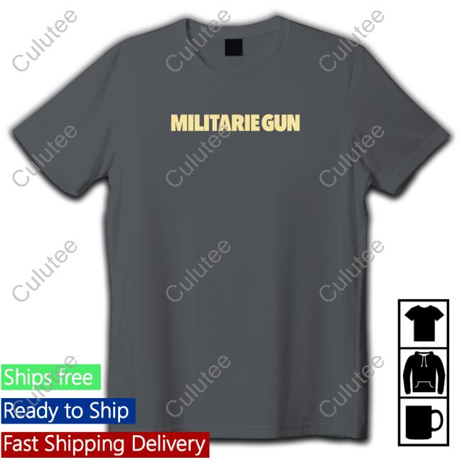 Militarie Gun Black Hoodie