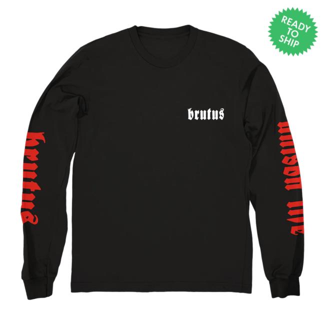 Official Evil Greed Merch Brutus What Have We Done Crewneck Sweatshirt