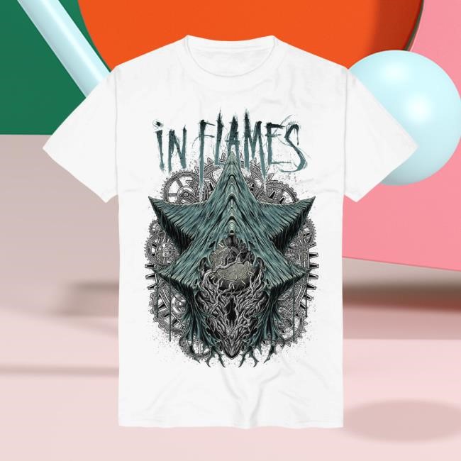 In Flames ﻿The Wheel Turns Tee In Flames Merch Shop