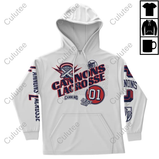 Official Premier Lacrosse League Shop Cannons All Over Print Sweatshirts