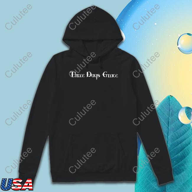 Three Days Grace Black T Shirt