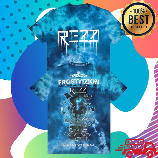 Rezz Merch REZZ - FROSTVIZION 23 - Tie Dye Top Shirt