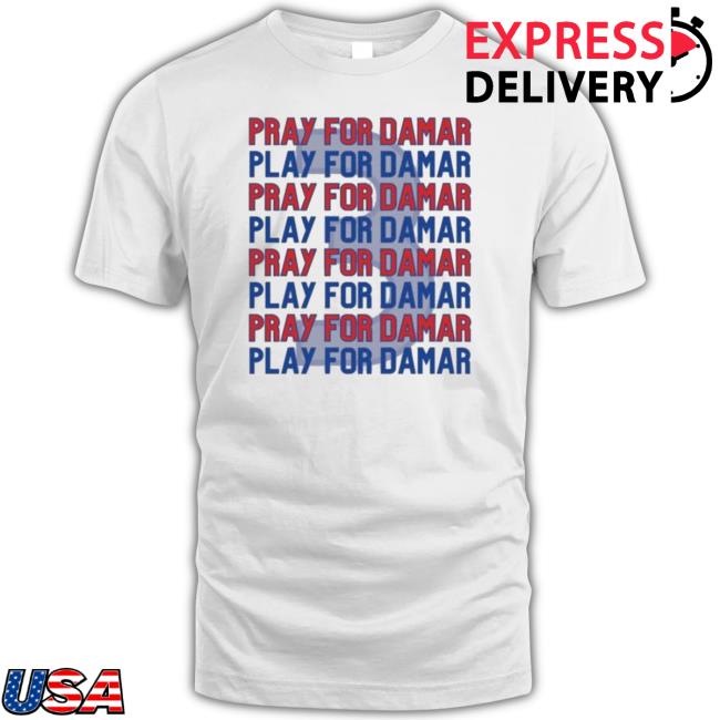 Pray For Damar Damar Hamlin Bills Mafia Buffalo New York T- shirt Pray For Damar Damar Hamlin Bills Mafia Buffalo New York tee shirt