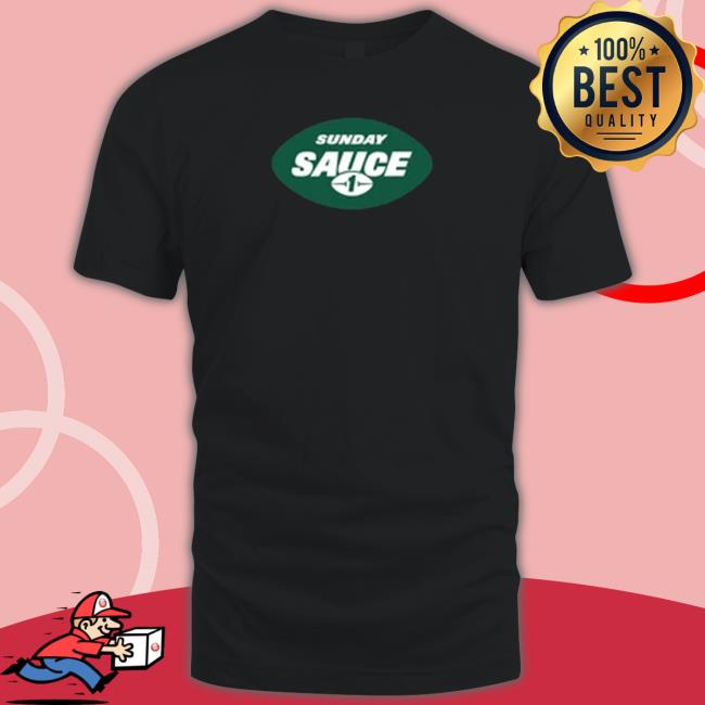 Official Sunday Sauce New York Jets Tee Shirt