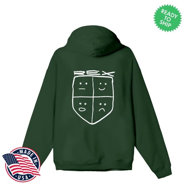 Rex Orange County 5 Shield New Hoodie