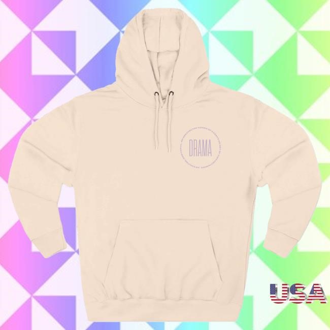 Official Drama Merch Store Definition Pullover Hoodie - Pastel