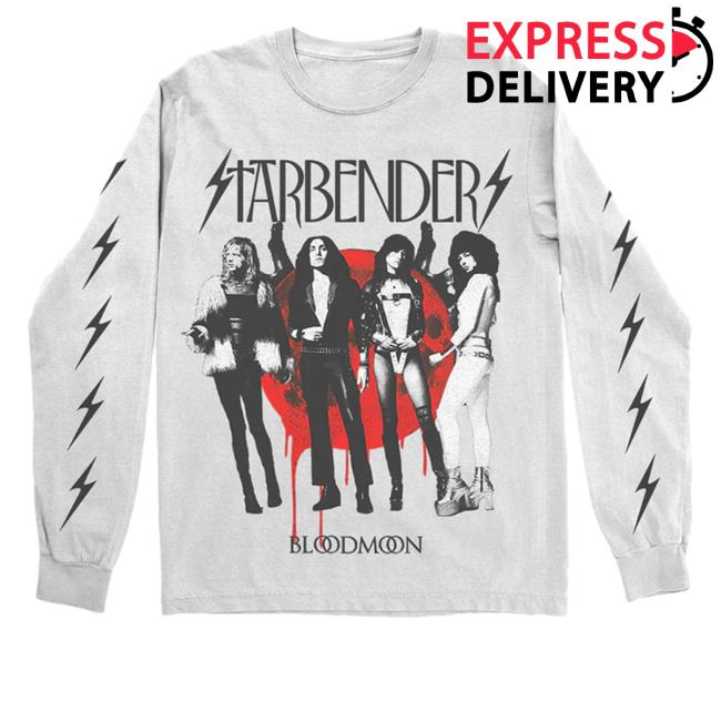 Official Starbenders Blood Moon White Shakawear Long Sleeve