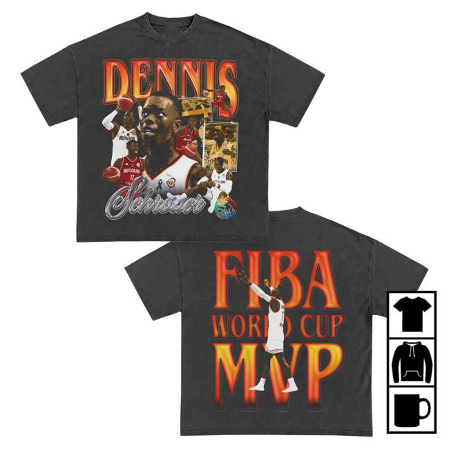 Official Game Changer Dennis Schroder Fiba Basketball World Cup Mvp - Germany Tee Pepper GameChanger