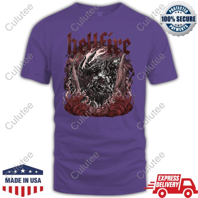 Official Amiami Merch XVI Hellfire Shirt