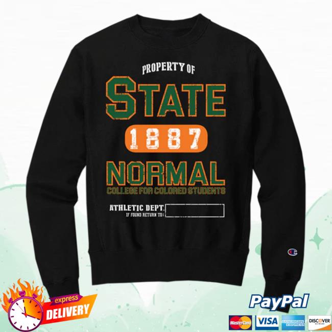 Official Black College Union Bcu X Champion Sweatshirts Florida A&M [FAMU]