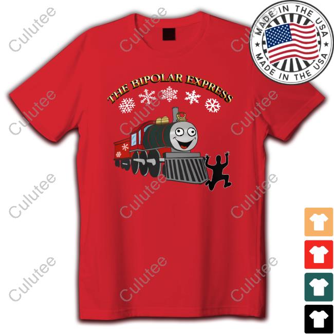 The Bipolar Express Christmas T Shirt