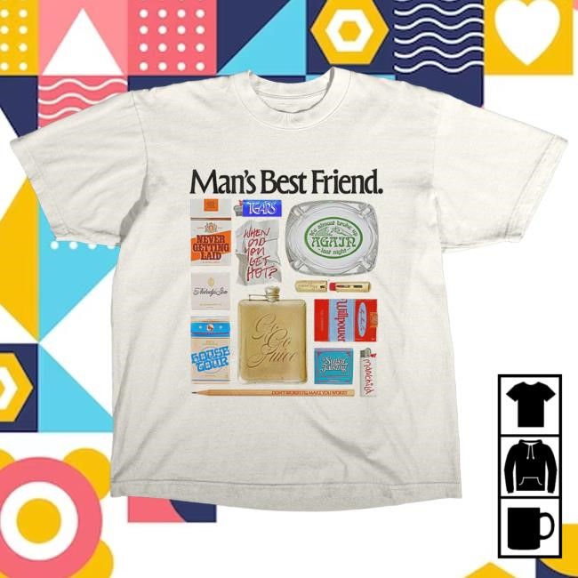 Official Sabrina Carpenter Merch Store Man's Best Friend Object New Shirt