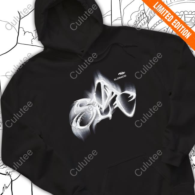 Official Lee Jeno Musinsa Clothing Store Slow Acid Metallic Logo Hoodies