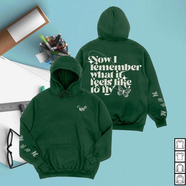 Official Kacey Musgraves Merch Store Shop K A C E Y M U S G R A V E S Now I Femember What I Feels Like To Fly Butterflies Sweater KaceyMusgraves Spaceykacey