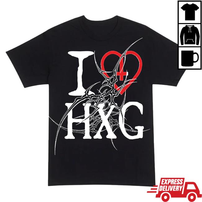 Official Homixide Gang Merch Store Homixide Gang HXG - I <3 Hxg Shirt New Homixide Gang Apparel Clothing Shop HomixideGang