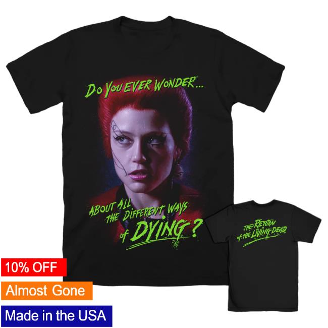 Official Cavity Colors Return Of The Living Dead: Trash - T-Shirts