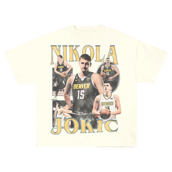 Official Game Changer Nikola Jokic 2 Shirts Ivory GameChanger