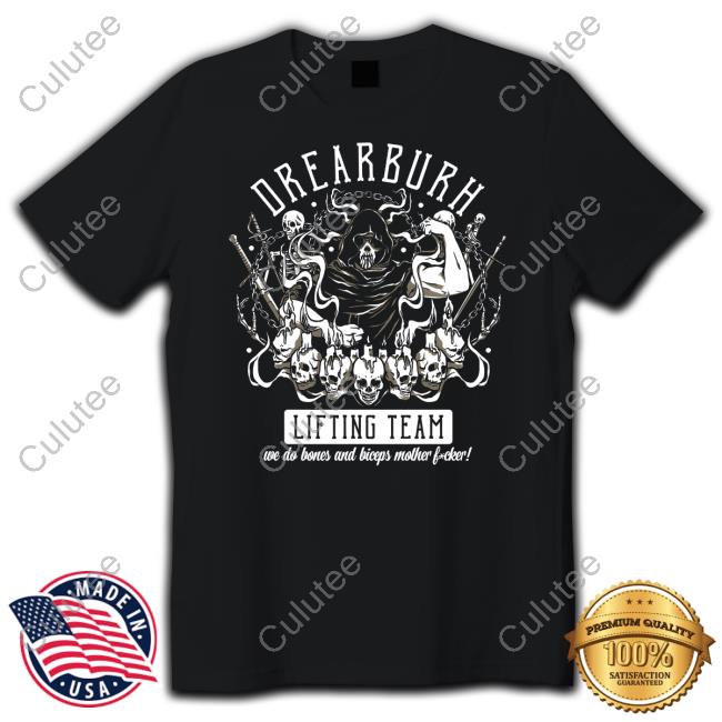 Drearburh Lifting Team Shirt Black