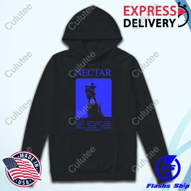 Official Joji Nectar Blue Tracklist Sweatshirt