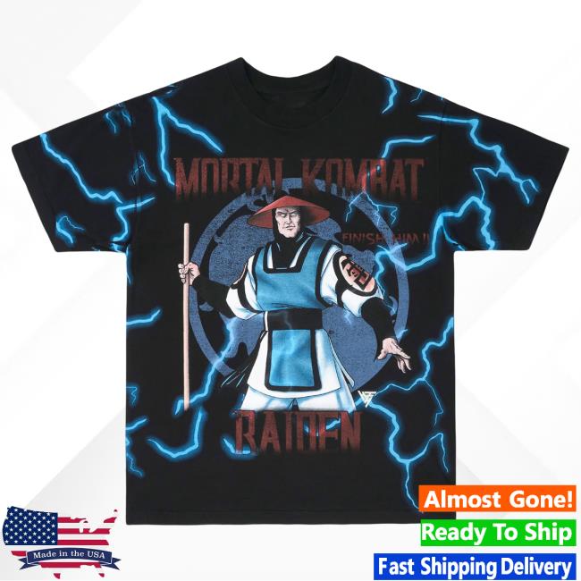 Official Hypland Clothing Merch Store Mk Raiden Thunder Popover Shirt (Black)