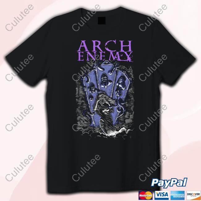 Arch Enemy Mirrors Purple Ladies Shirt