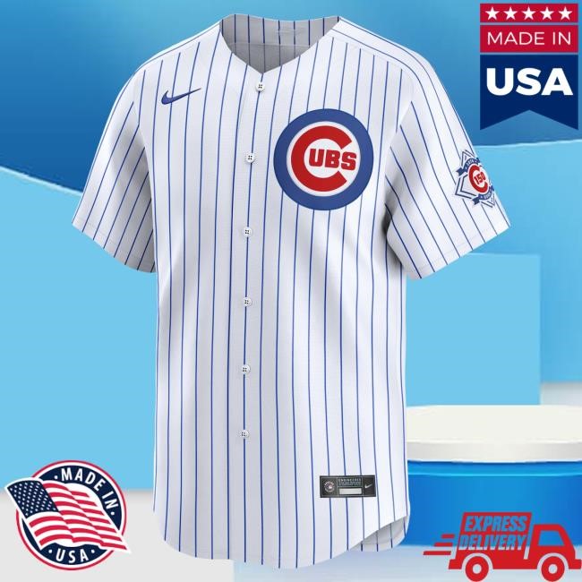 Game Day Cubs Nico Hoerner 150th Home Limited Jersey 2026
