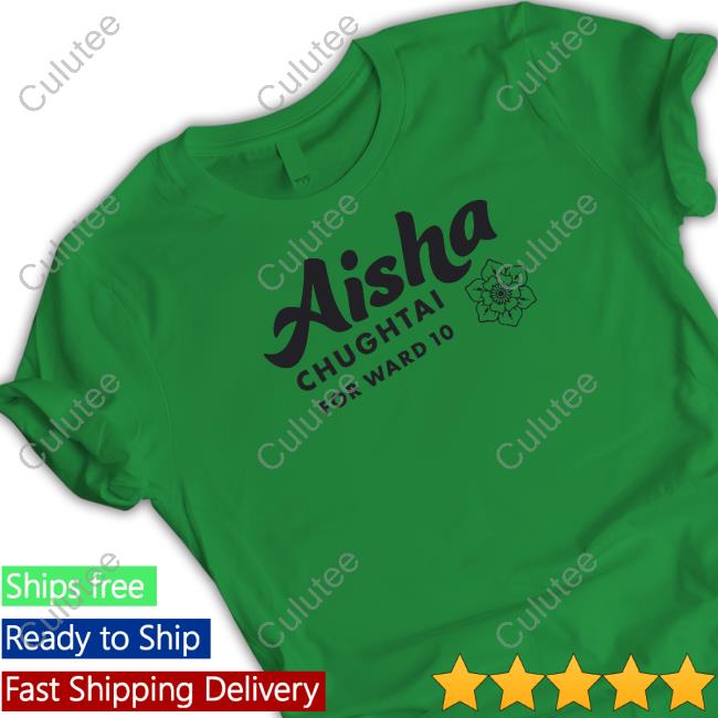 DFL Aisha Chughtai For Ward 10 Long Sleeve Tee