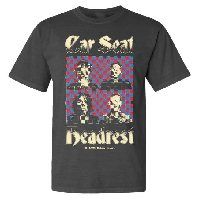 Official Car Seat Headrest Merch Band Collage T Shirt (From Kilby Block Party)