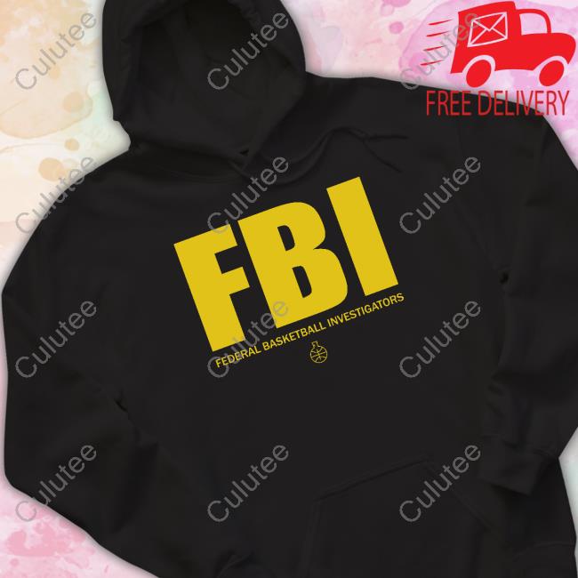 DevInTheLab The FBI Federal Basketball Investigators Shirt