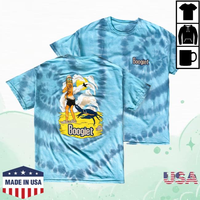 Official Boogie T Merch Beach Bummer Tie Dye Tee