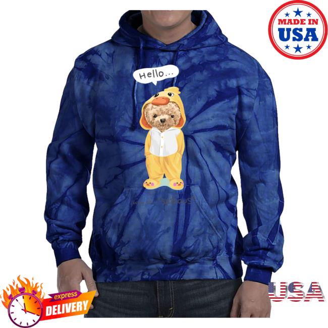 Hello Why So Serious Pullover Hoodie Navy