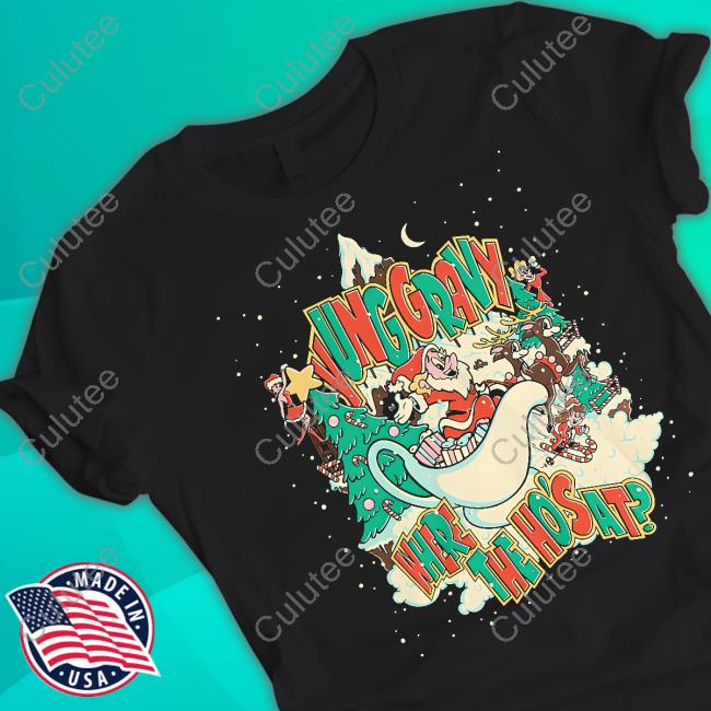 Official Yung Gravy Merch Where The Ho's At? Sweatshirt