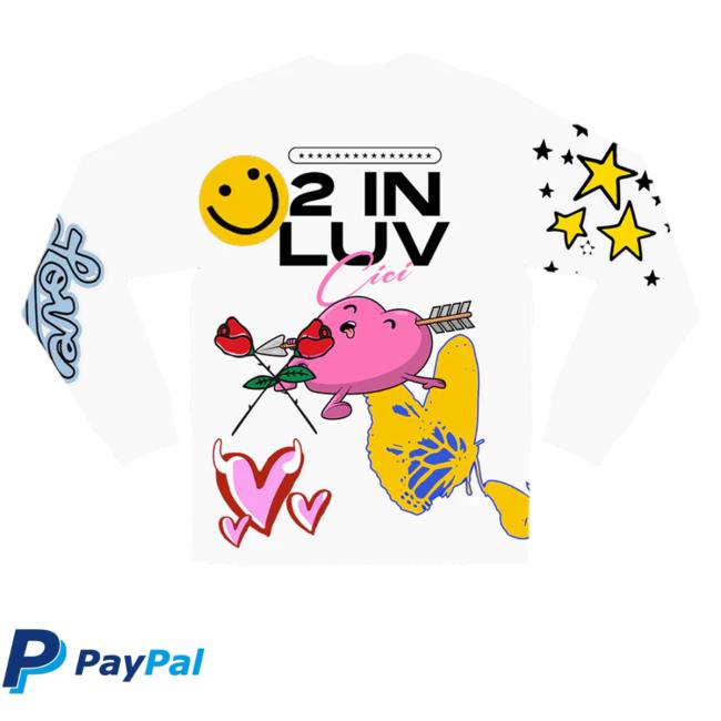 Official Ciara Merch Ciaramerch 2 In Luv Hoodie