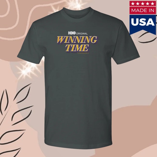 Winning Time Vintage Logo Tee Hbo Shop