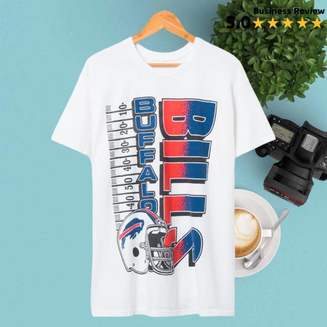 Official Junk Food Apparel Clothing Store Shop Junkfoodclothing Buffalo Bills Helmet Yardage Flea Market Shirt