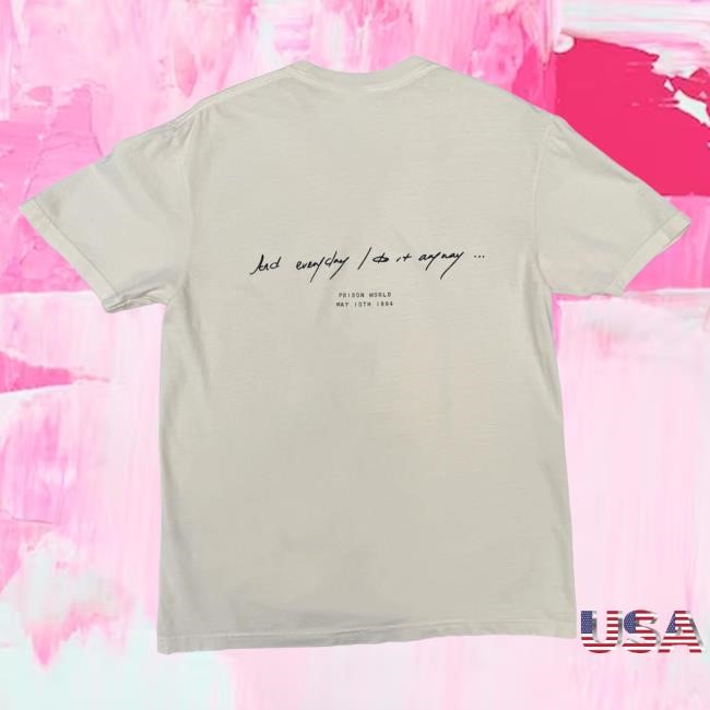 Official Ian Somerhalder Merch Store Ian Somerhalder I Do It Anyways Ss Shirt