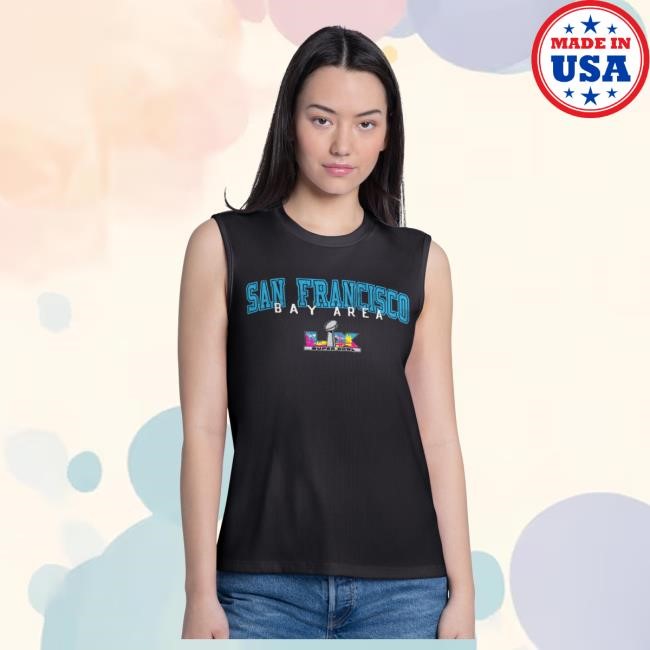 Super Bowl Lx NFL Women Ribbed Tri-Blend Tank Top 2026 Ribbed Tri-Blend Tank Top Super Bowl Lx NFL Football NFL Fan