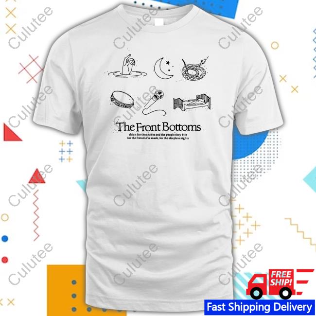 Official The Front Bottoms Merch Twin Size T-Shirt