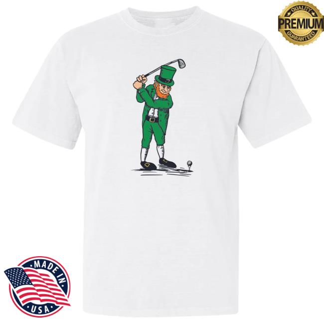 Official Barstool Merch Shop Fore Play Irish Golfer New T-Shirt