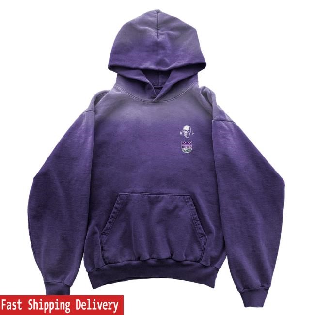Light The Beam Hoodie - Faded Purple | Warren Lotas Official NBA