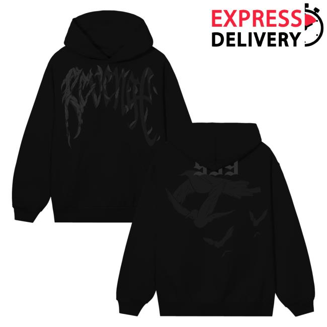 Official 999 Club Juice Wrld Merch Store Revenge Dove 999 New Shirt Black/Black 999Club Clothing JuiceWrld