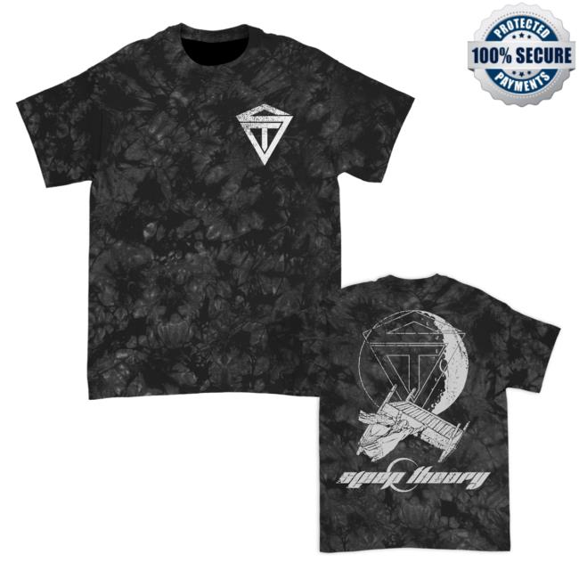 Official Sleep Theory Merch Store Shop Moon Popover Shirt (Crystal Black Dye) SleepTheory