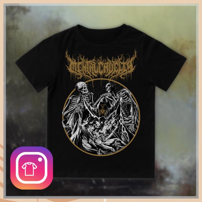 Official Mental Cruelty Store The Cultists Shirt 2024 - Gold Print
