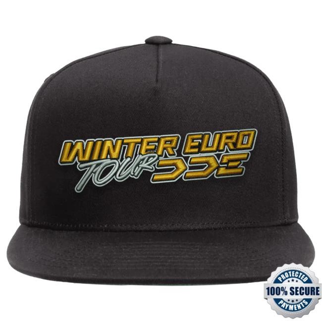 Official DDE Merch Garage Winter Euro Tour Snapback (limited time only) Hat DDE Store