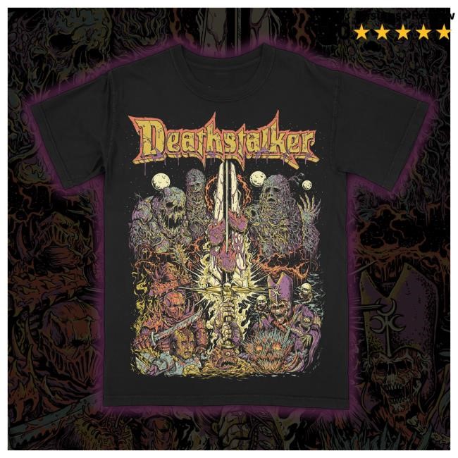 Creep-O-Rama Deathstalker “Born Of Necromancy” Premium Tee Official